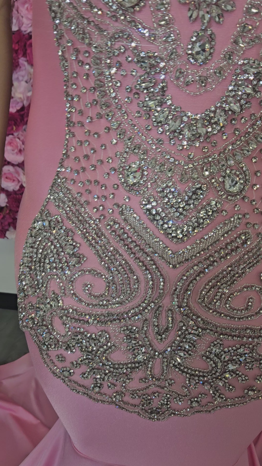 Baby Pink Mermaid Gown