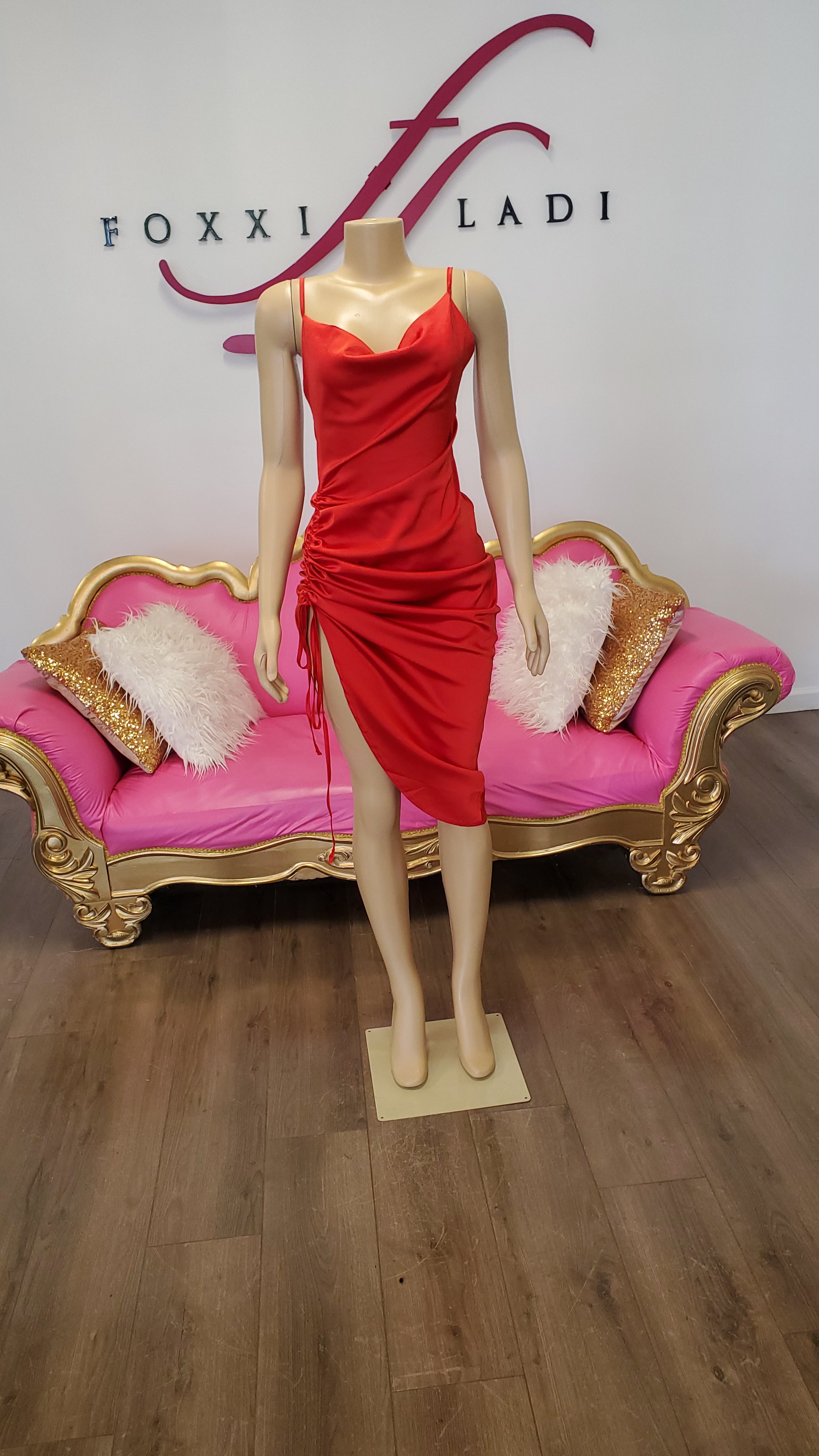 Red Date night Dress