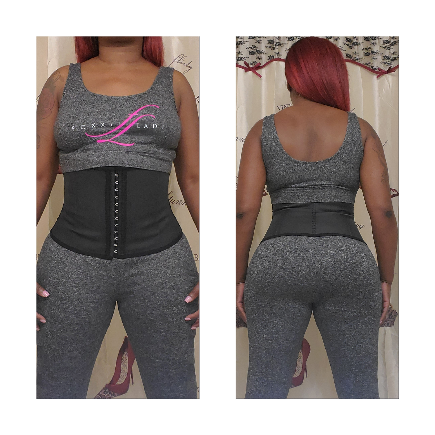 Corset waist cincher