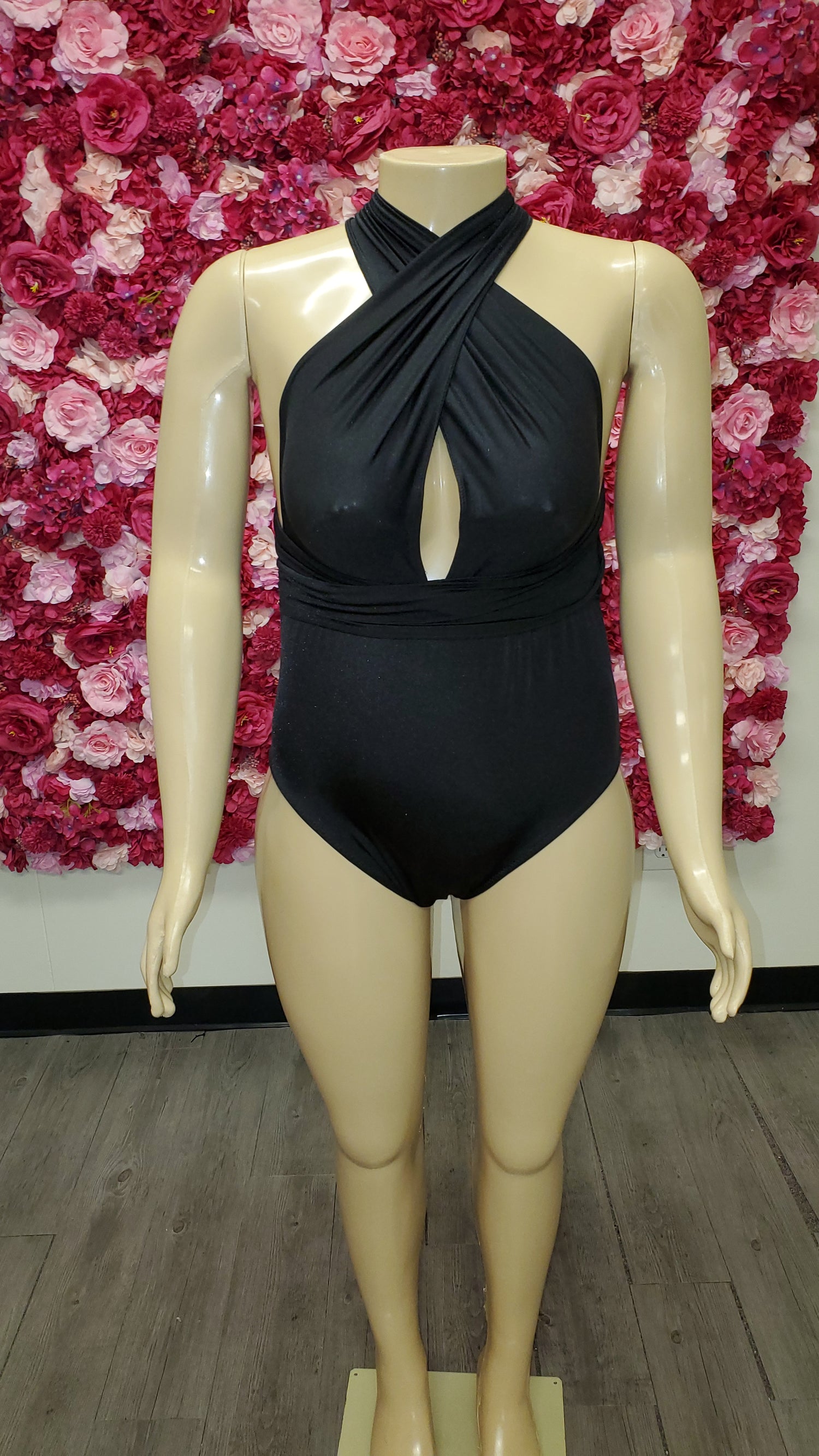 Infinity Style High Waisted Swimsuit