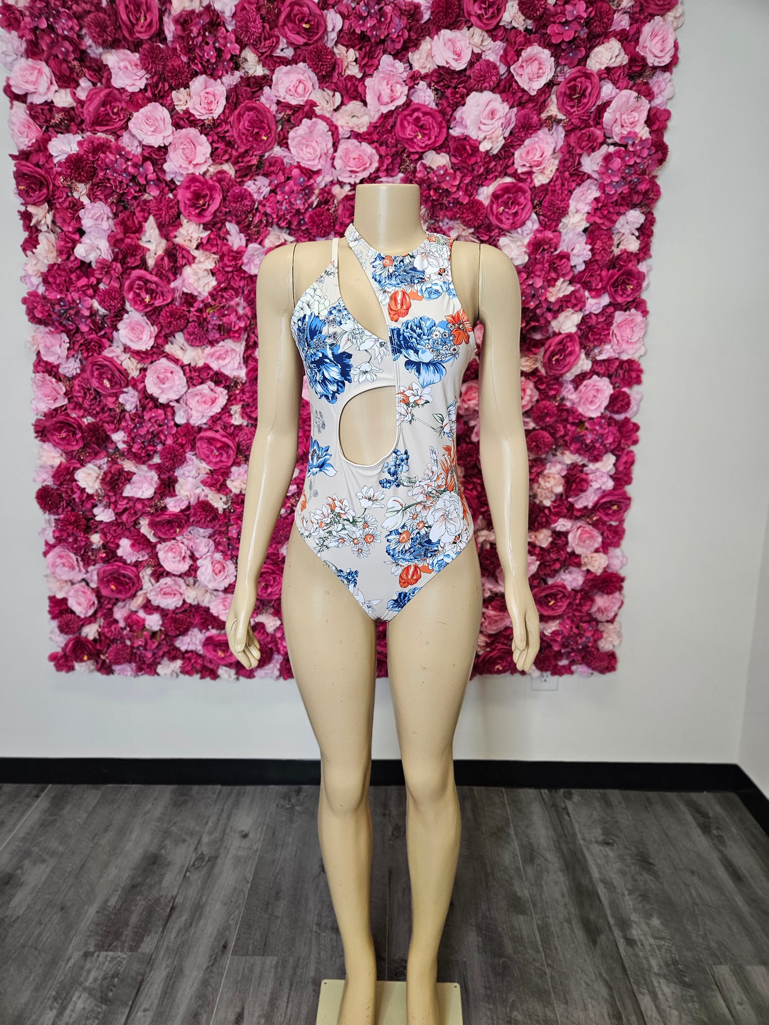 Floral One Piece Swimsuit