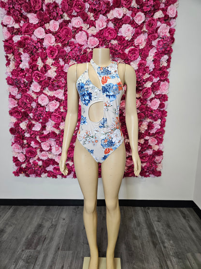 Floral One Piece Swimsuit