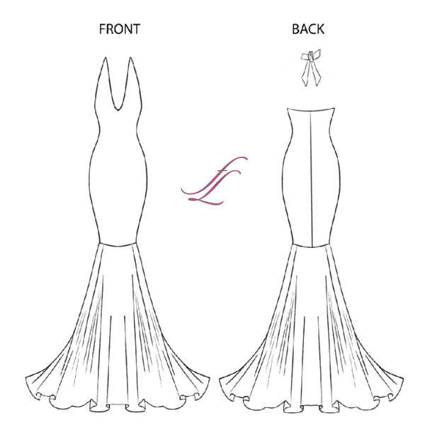 BOOTY KIT Sewing Pattern AFRICAN SIZING Ankara Inspired Dress Prom Mermaid  Skirt | eBay