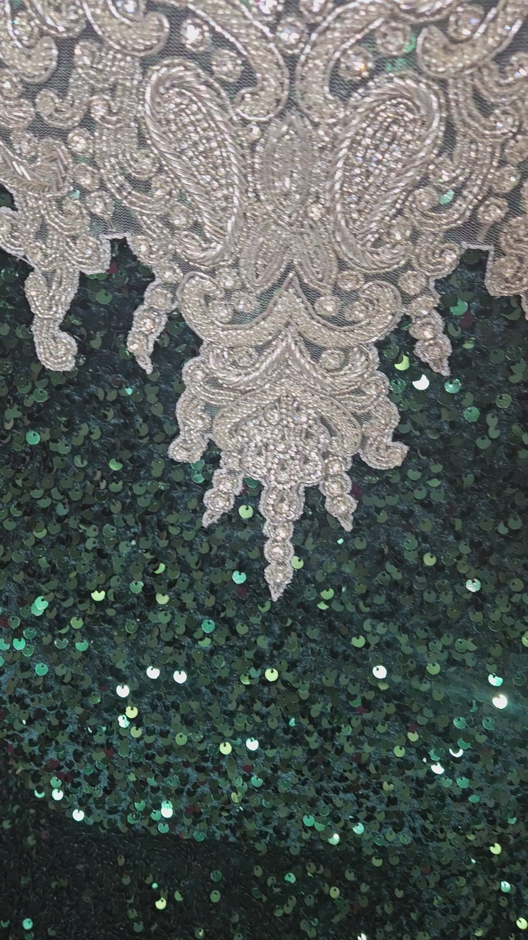 green sequin mermaid gown Near Me USA