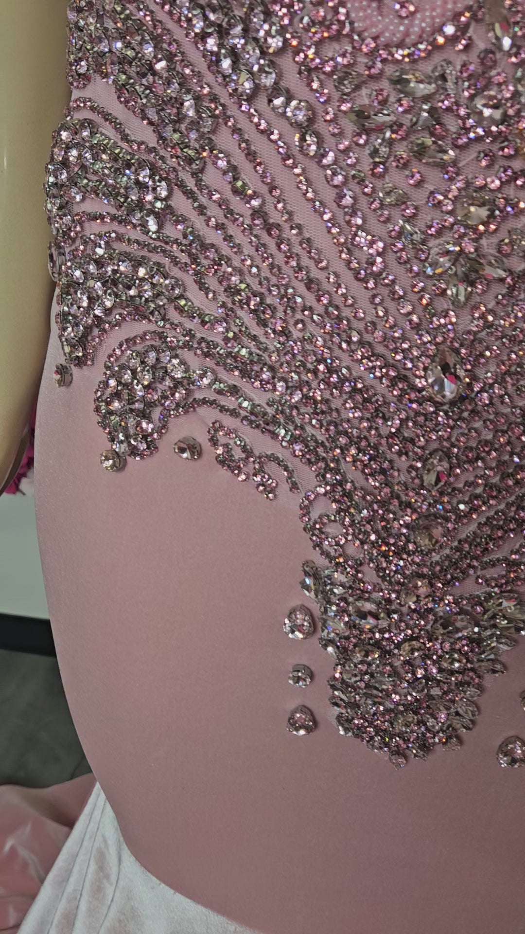 pink mermaid gown Near USA