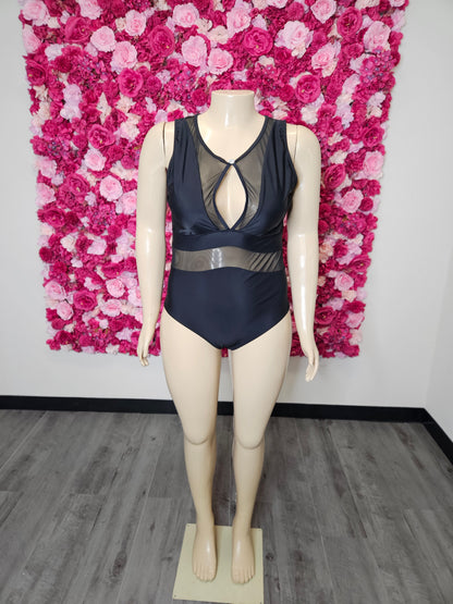 Sexy Mesh One Piece Swimsuit