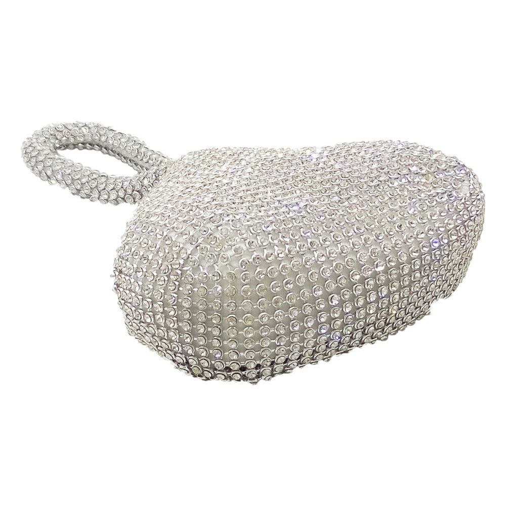 Silver Rhinestone Mini purse