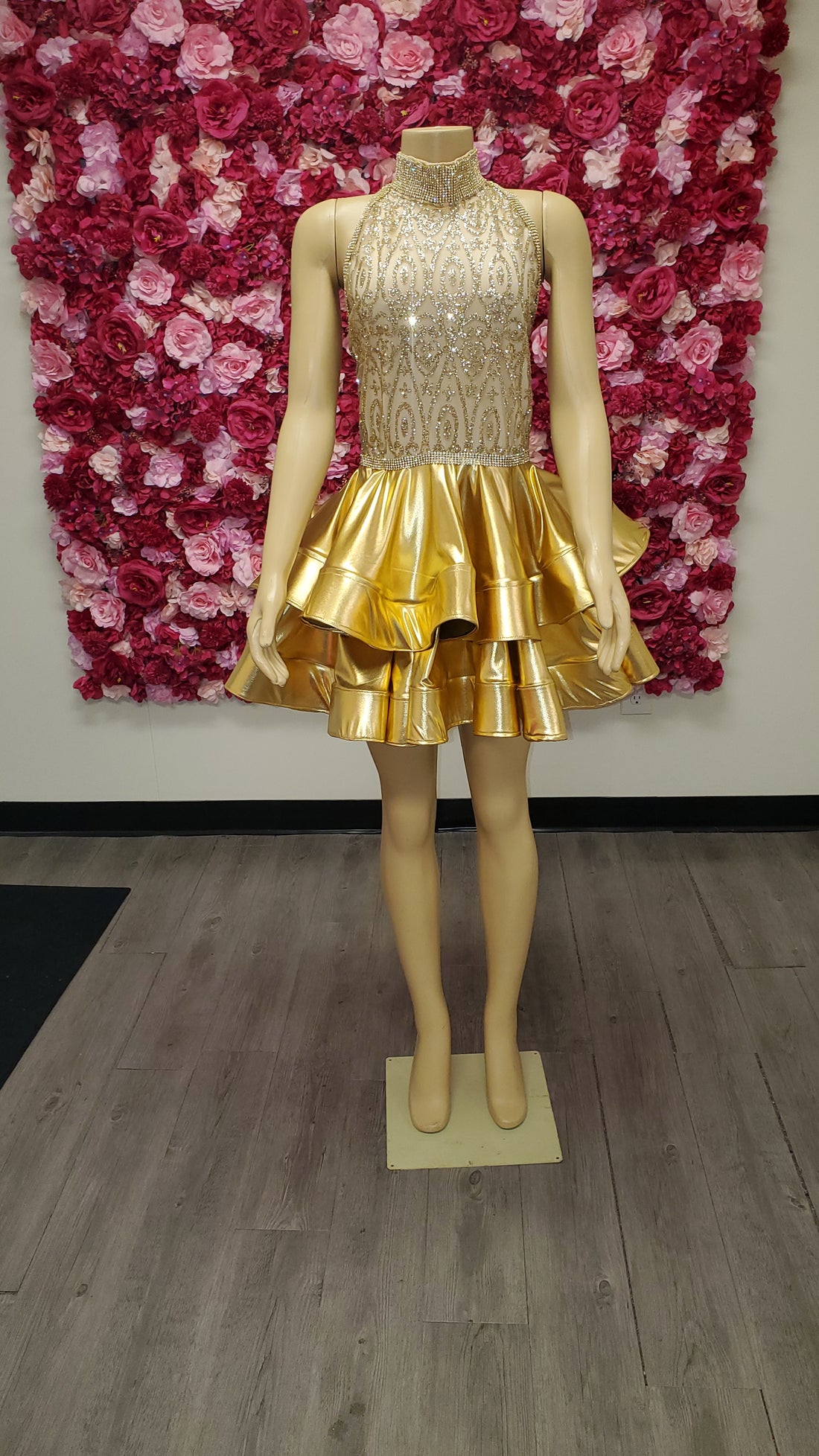 Gold Pary Dress