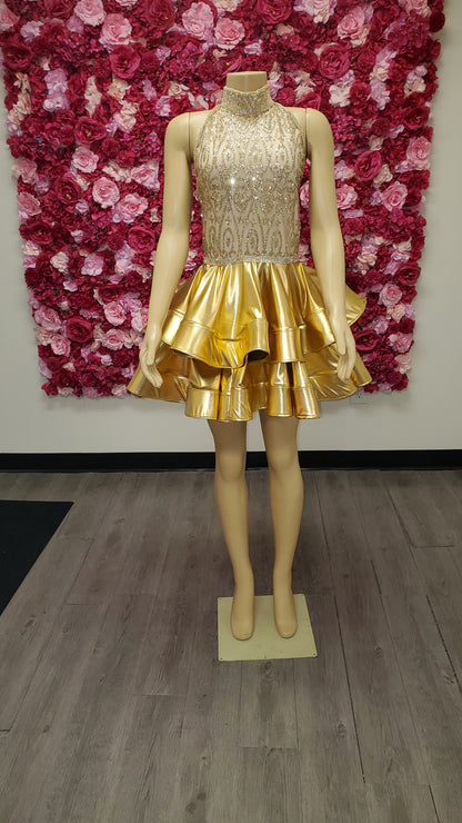 Gold Pary Dress