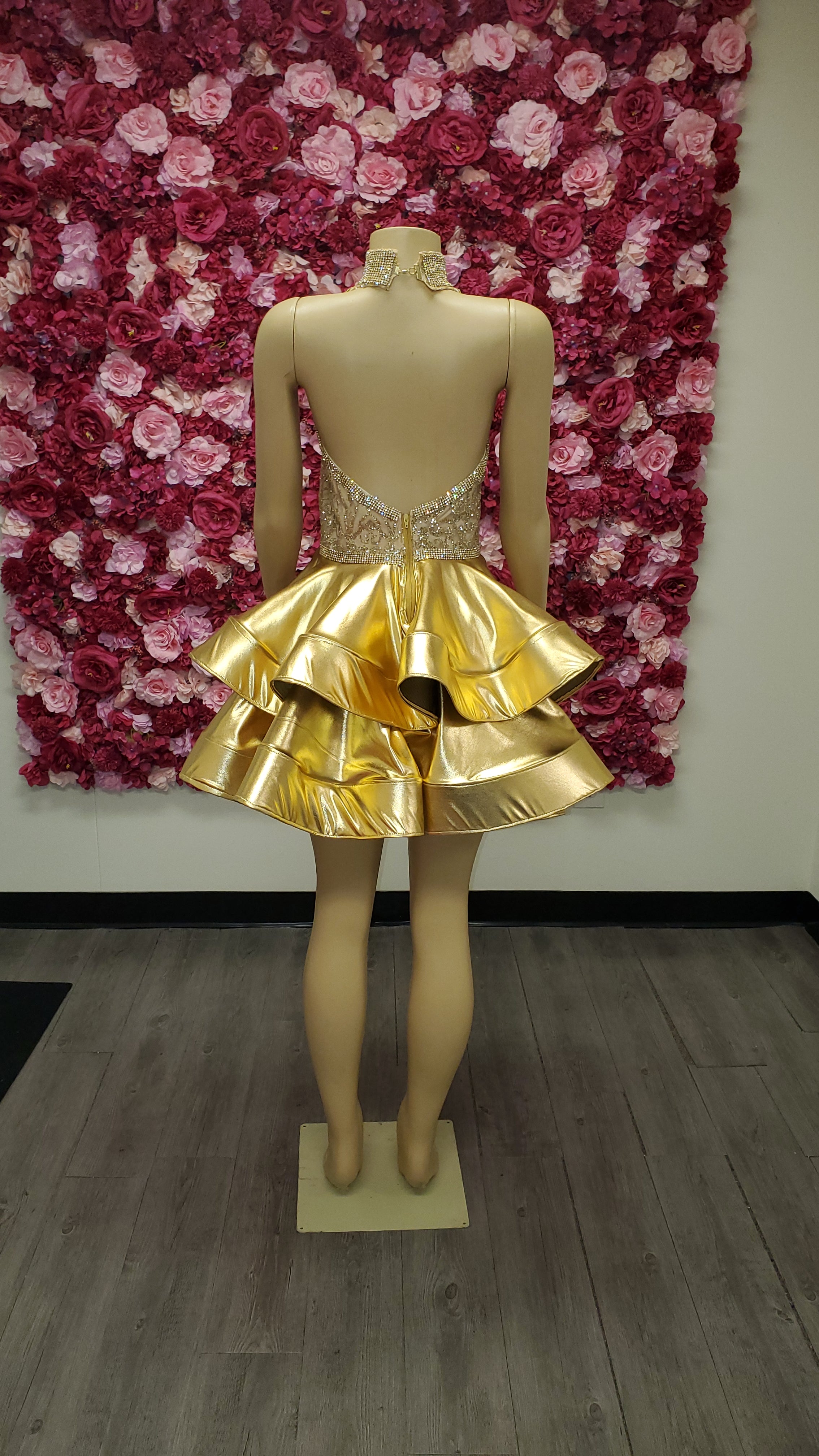 Gold Pary Dress