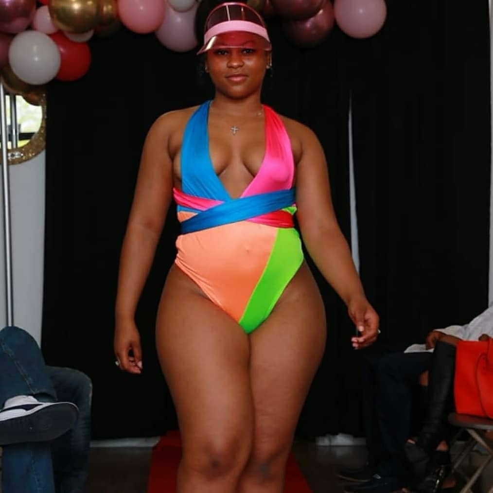 Neon Delight Infinity swimsuit