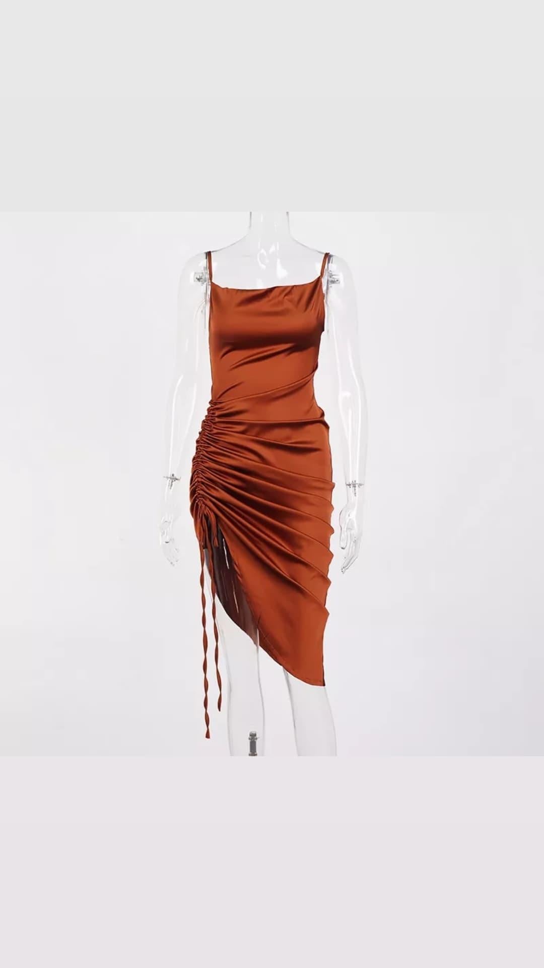 Copper Date night dress