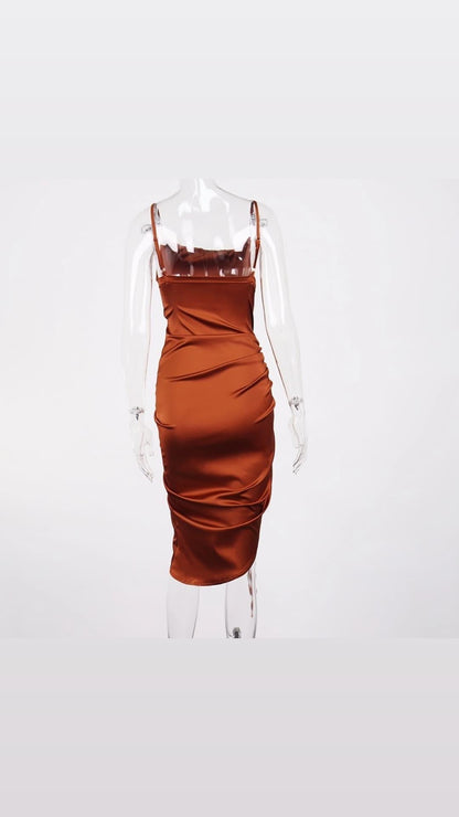 Copper Date night dress