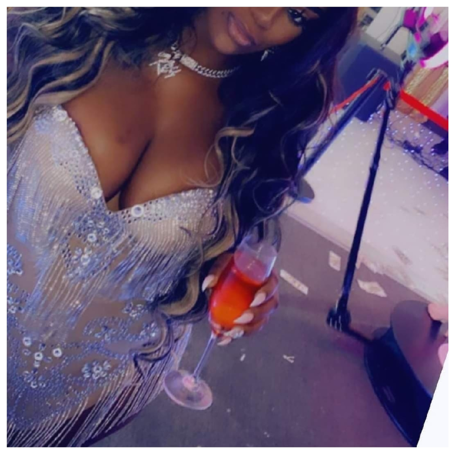 FREAKUM Rhinestone Leotard Nude