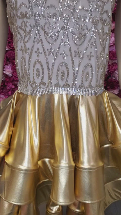 Gold Pary Dress