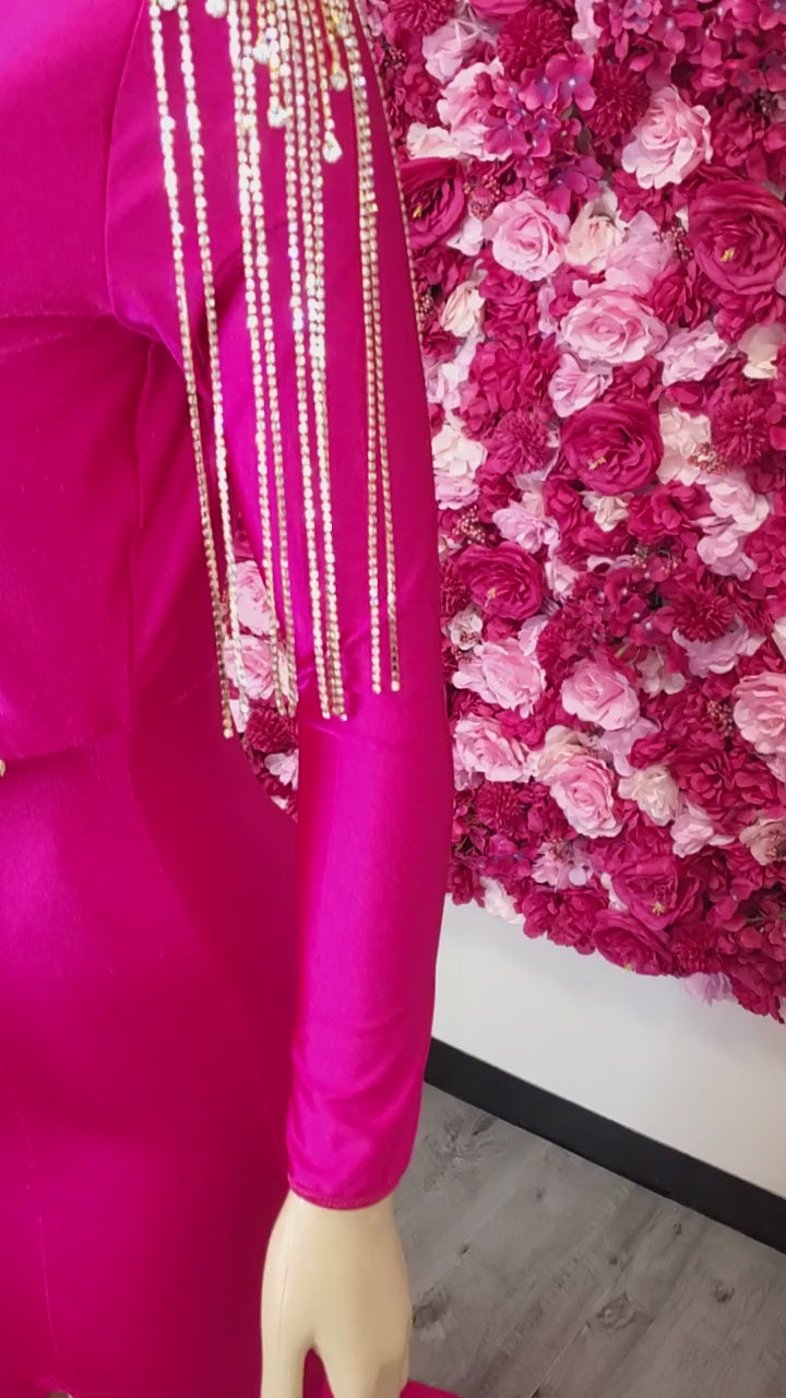 Pink prom Gown In USA